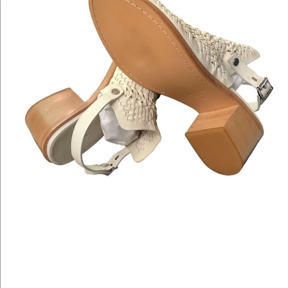 NWT Rag & bone ivory woven leather sandals size 5 - Picture 6 of 13